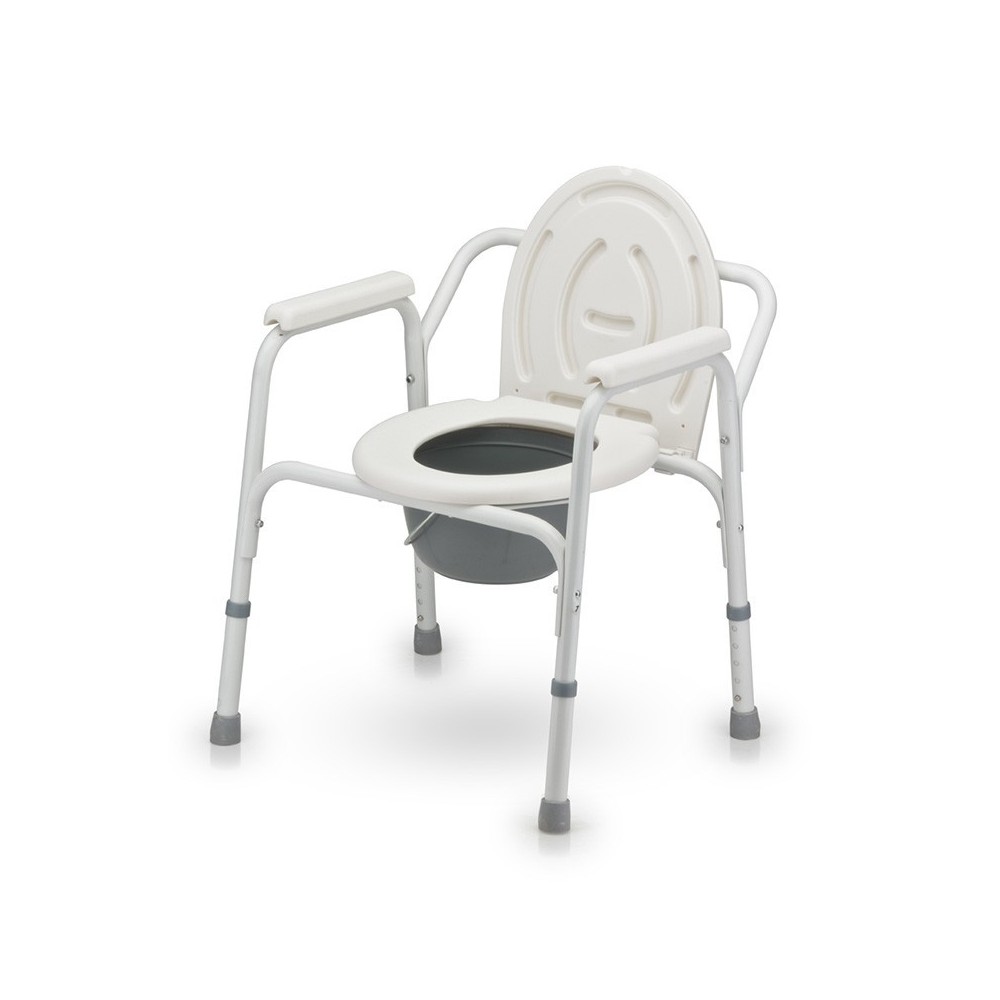 Scaun Wc de Camera Pliabil din Aluminiu - imagine 8