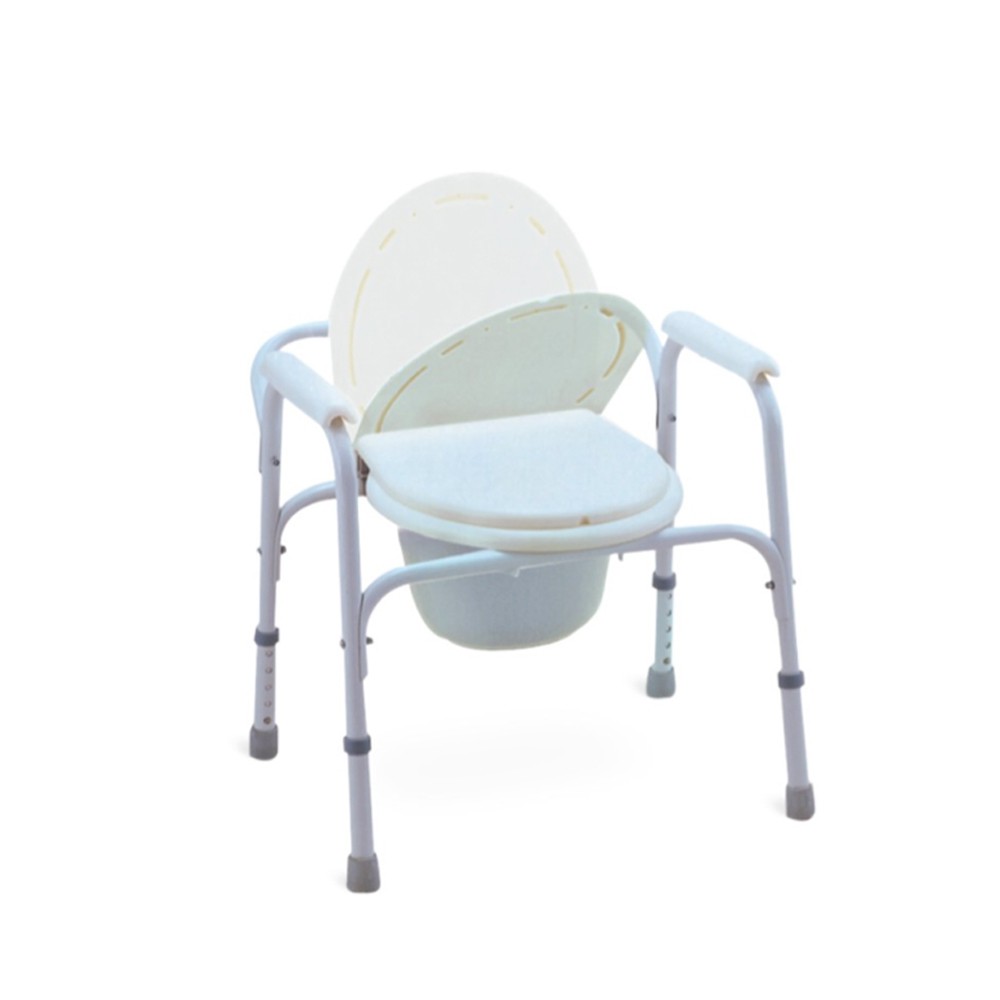 Scaun Wc de Camera Pliabil din Aluminiu - imagine 7